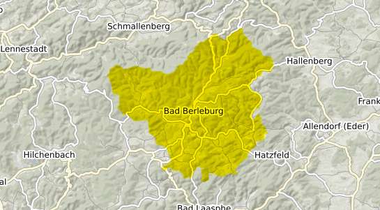 Immobilienpreisekarte Bad Berleburg